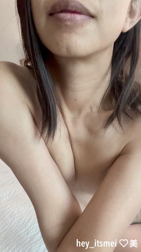 Asian Boobs Cute MILF Nude Petite Small Nipples Small Tits Submissive Tiny Porn GIF by heyitsmeixxx