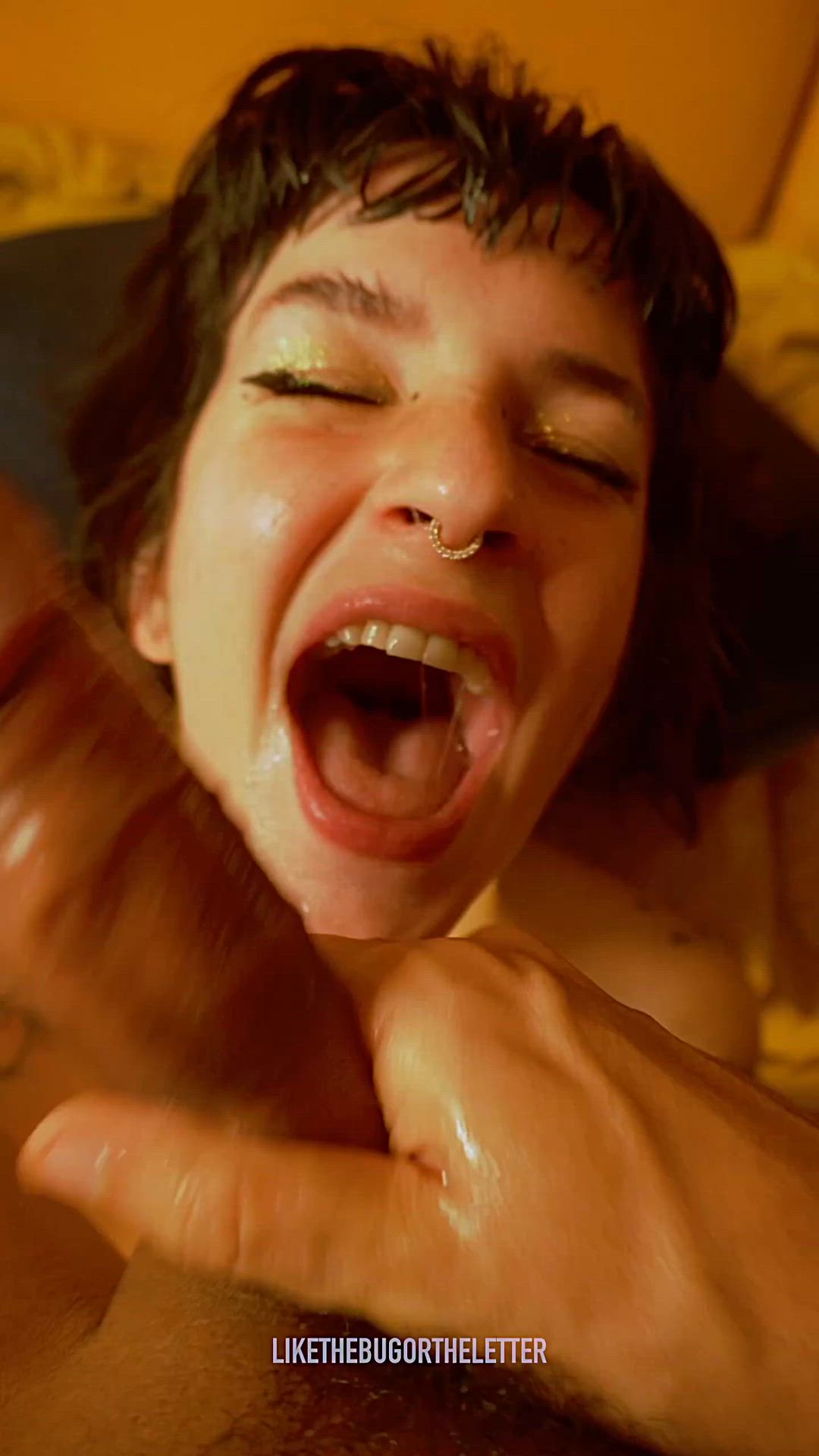 Cock Worship, Cumshot, Face Fuck, Facial, Sloppy, Uncircumcised