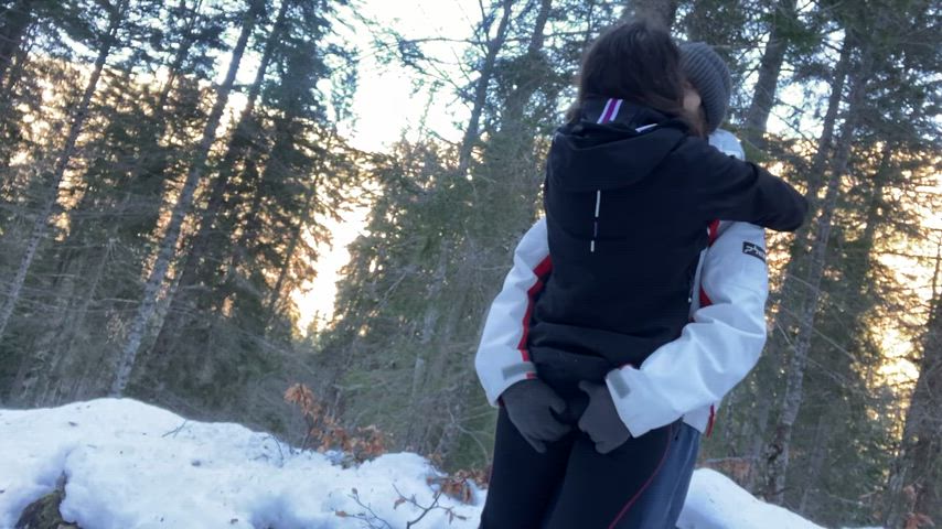 First snow make us horny  ☃️💦