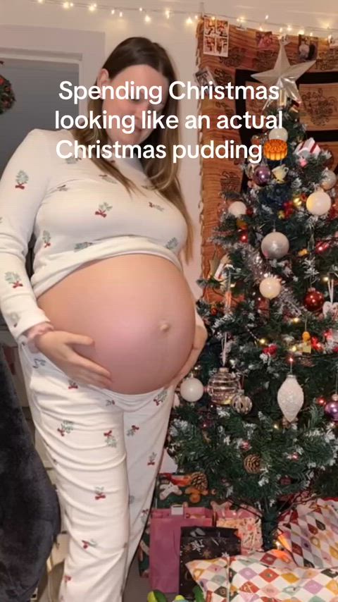 Showing off the bump