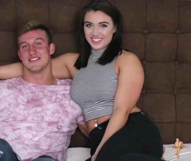 Sexy Brunette Has Great Ass and Tits