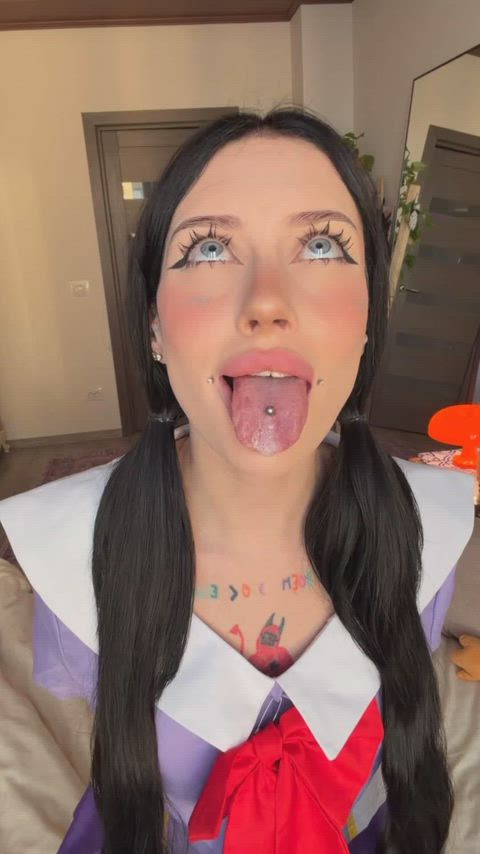 Look at my ahoge when you cum