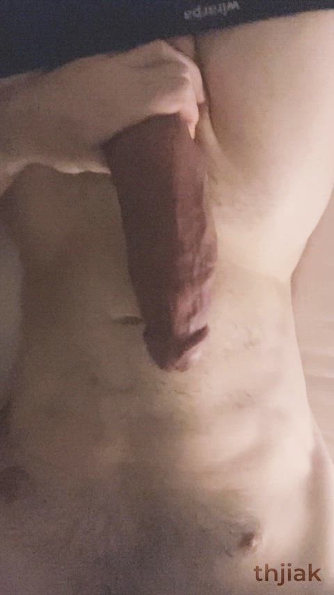 Always ready to show you why cock size matters