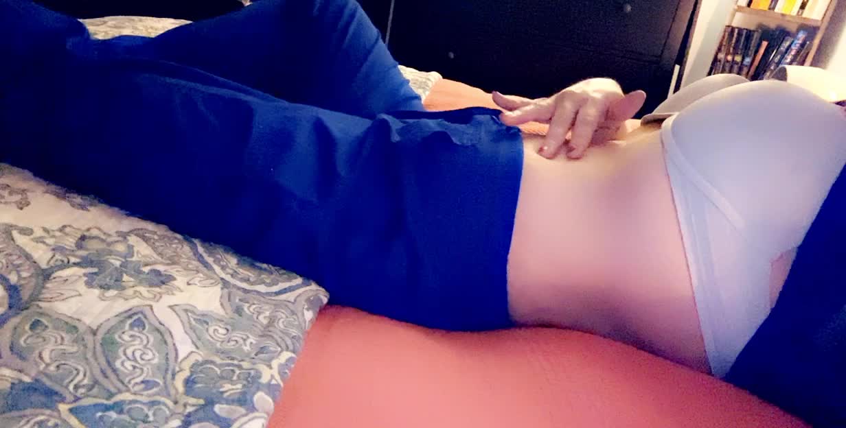 Why don’t you slip your hand down my scrubs instead? 💦