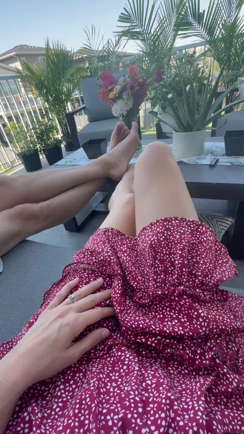 Sometimes I like to be the view 💋
