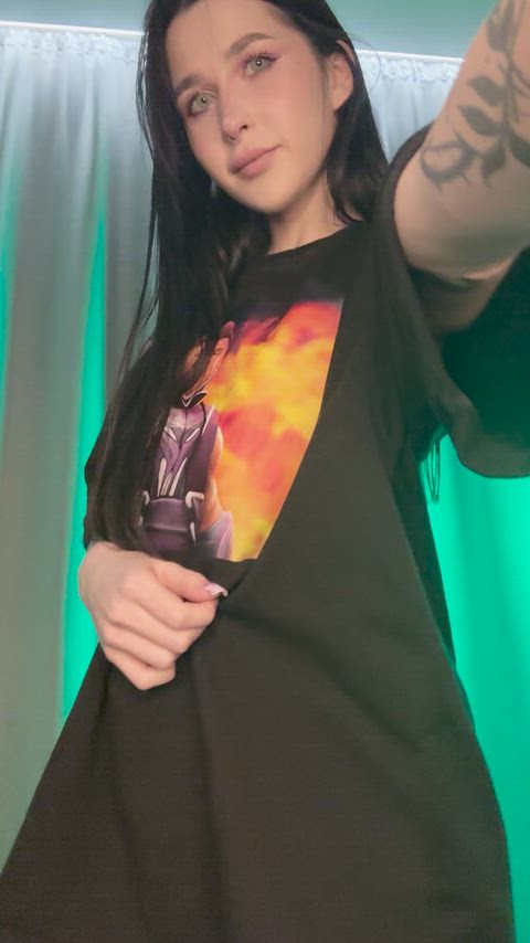 Will you look under my shirt?