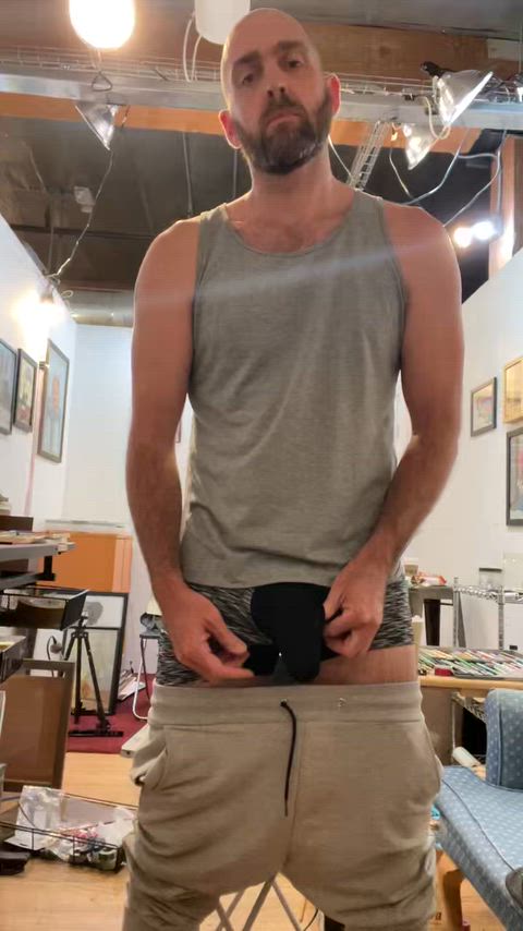 Whipping out my big boner