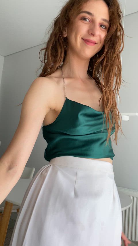 Amateur OnlyFans Skirt Solo Teen Tits Porn GIF by morganvell