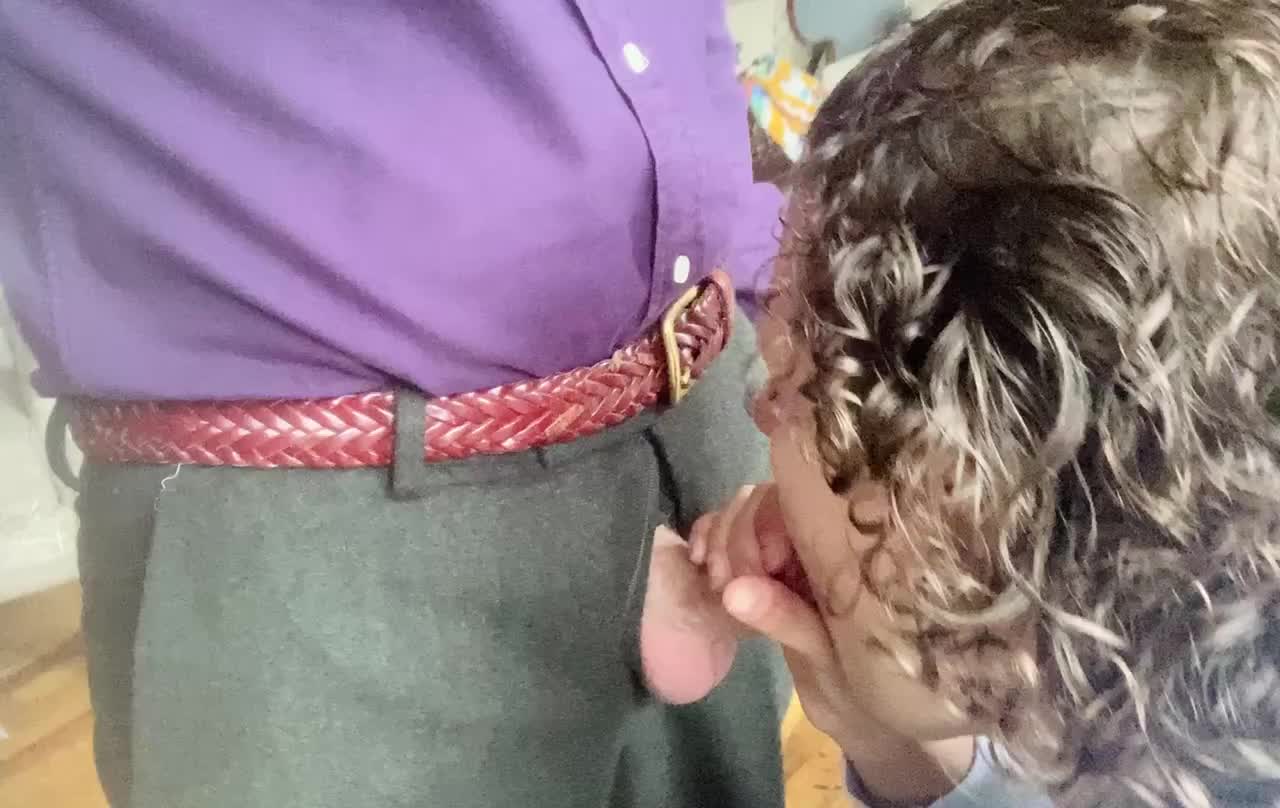 I love a outh full before he goes to work 😈