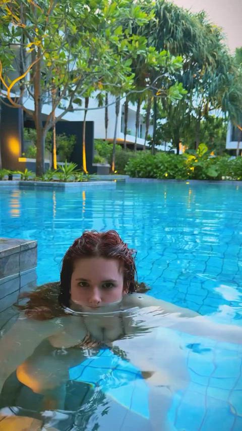 Thick Natural Redhead