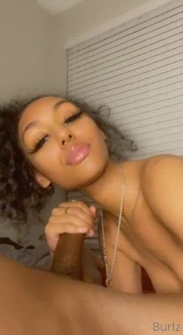 Pretty girls love giving head