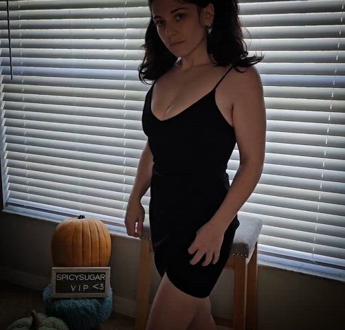 I love being your favorite slut that slips out of this dress