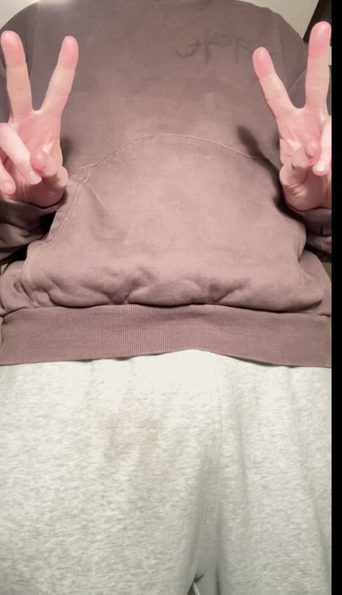 POV: you didn't believe my cock is almost 8" soft 😛