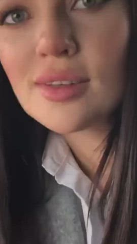 She Works for Her Cum 😈