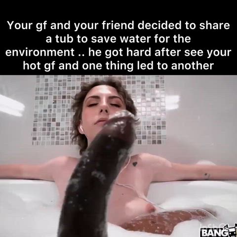 They’re saving water