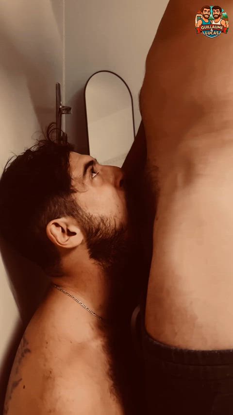 Guillaume (44) facefucking Lucas (27) 🔥👀