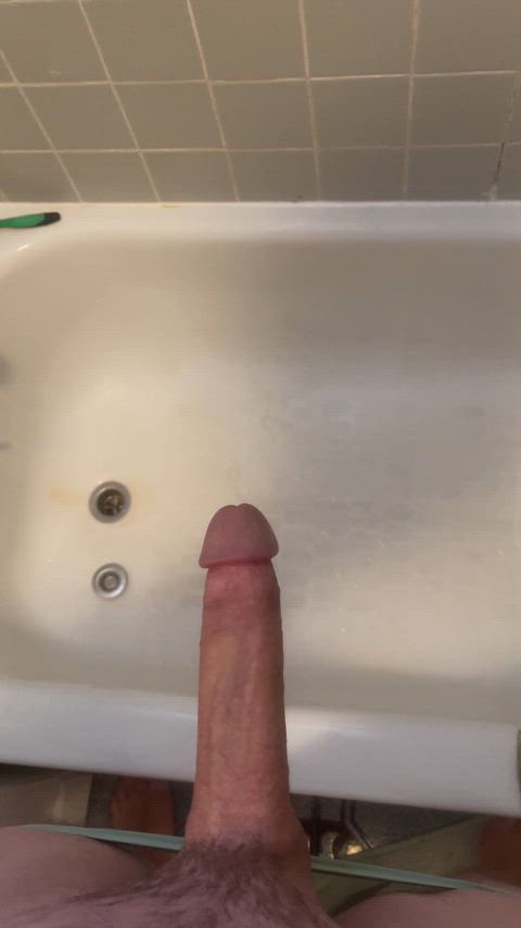 How would you react to catching me in the bathroom doing this?