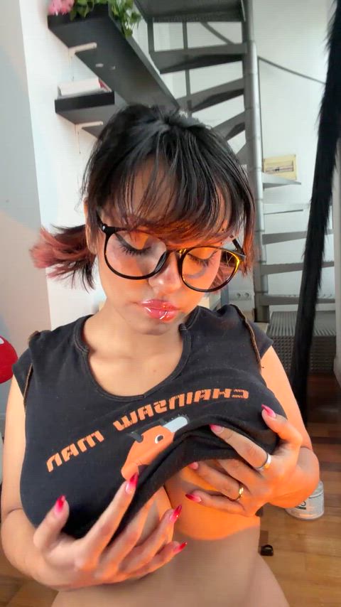 Amateur Ass Big Ass Big Tits Cute Masturbating Pussy Solo Teen Tits Porn GIF by beila_cosplay