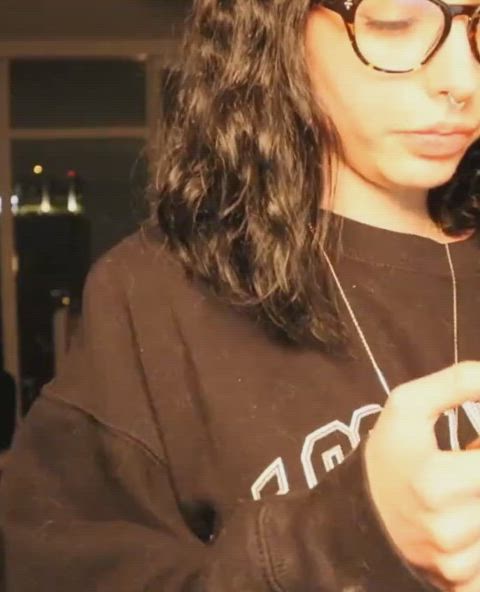 Flashing Petite Pussy Tits Porn GIF by redrider45