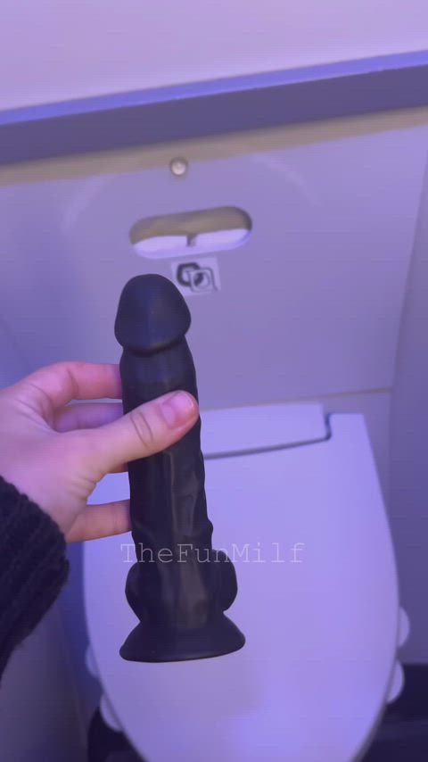 Airplane Dildo Pregnant Porn GIF by thefunmilf