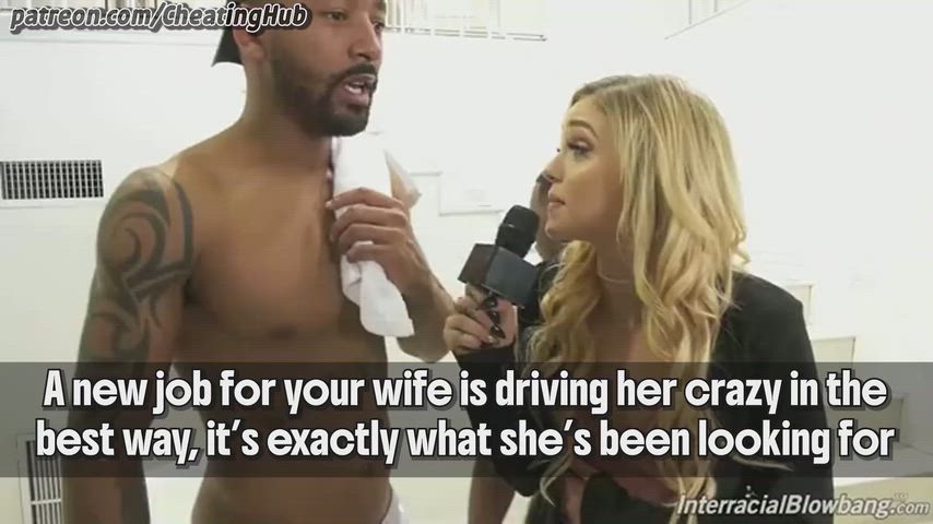 Your wife`s new job