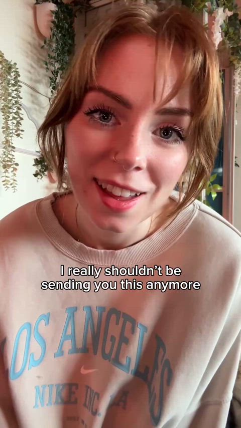 I really shouldn't be showing you stuff like this anymore🫣....but I miss that cock of yours...I know your girlfriend is there with you....just angle the phone away, and lets keep this our secret 🤫