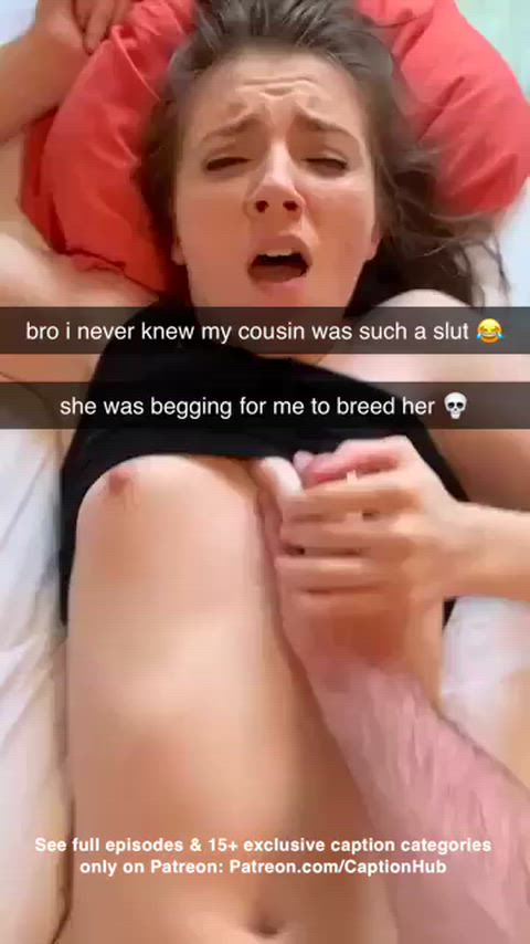 bred my cousin.. oops.. 😅