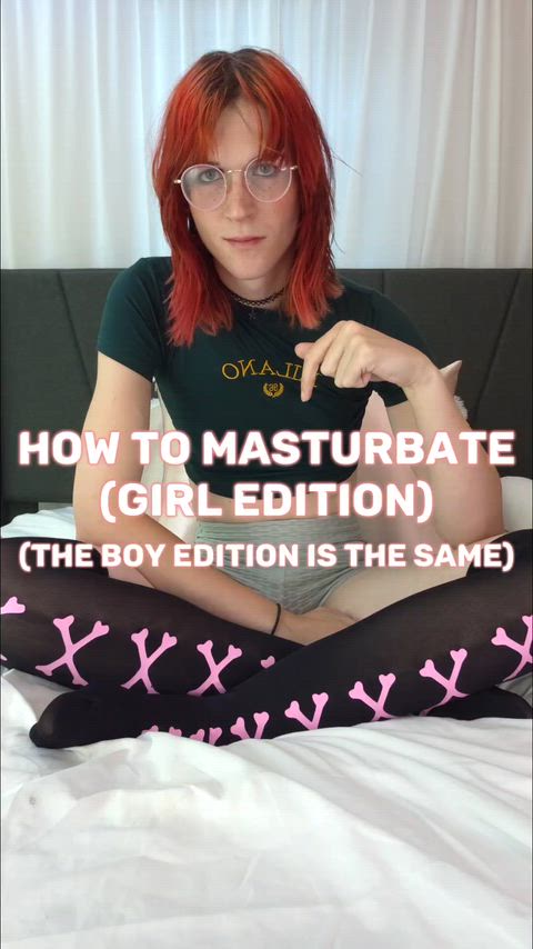 How 2 Masturbate (for girls)