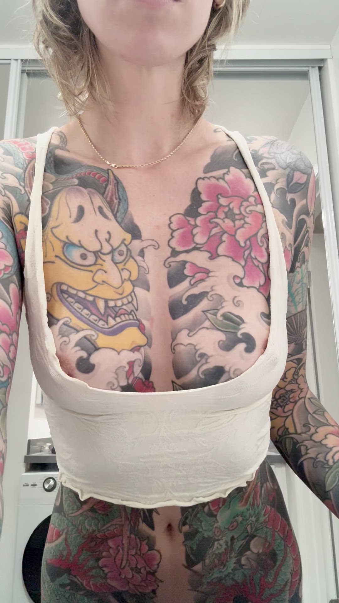 slap your cock on my titties