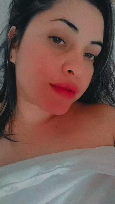 Ahegao Brunette OnlyFans Petite Porn GIF by lanarich