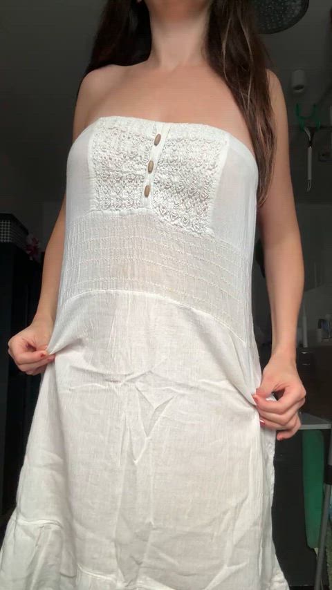 Your naughty neighbor is again stripping for you