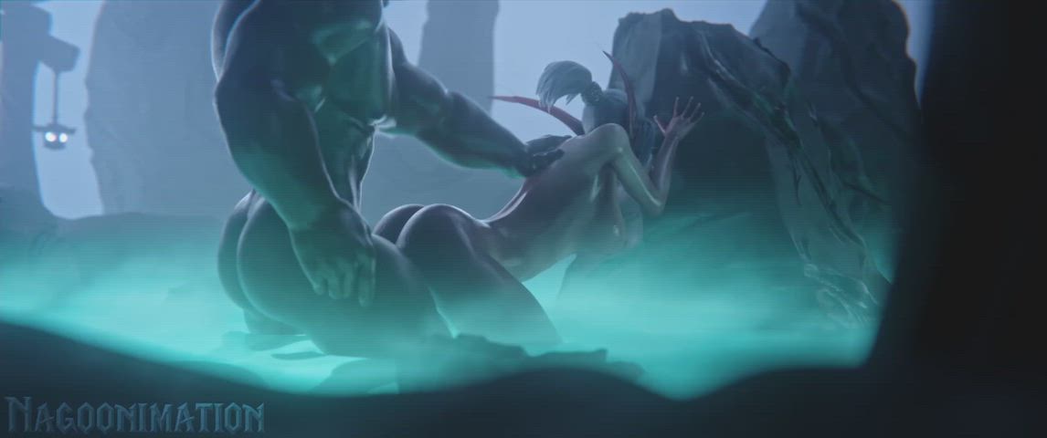 A Night Elf priestess getting her first taste of the horde in Ashenvale (Nagoonimation)