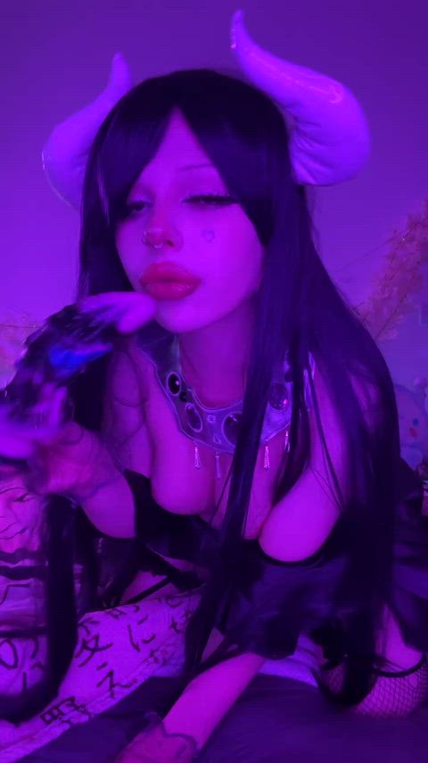 There is a demon in your path. Close your eyes if you are afraid of her
