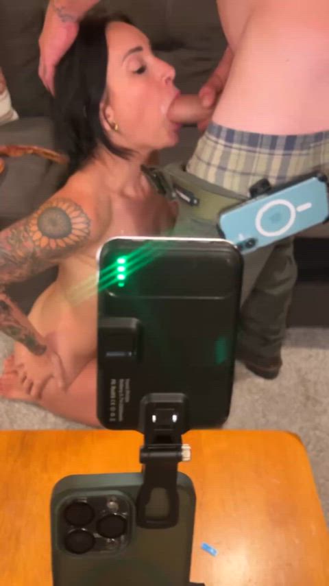 BTS blowjob slut shoot