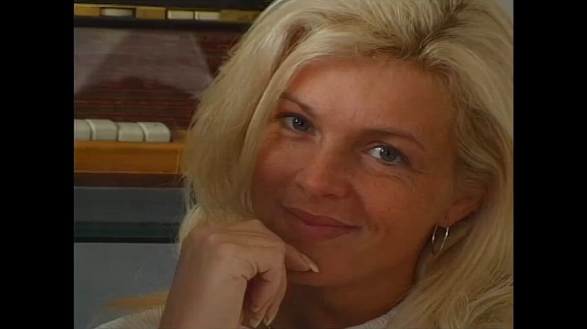 Anal Blonde Cum In Mouth Cumshot Euro European Glamour Model Model euroslut Porn GIF by katieking