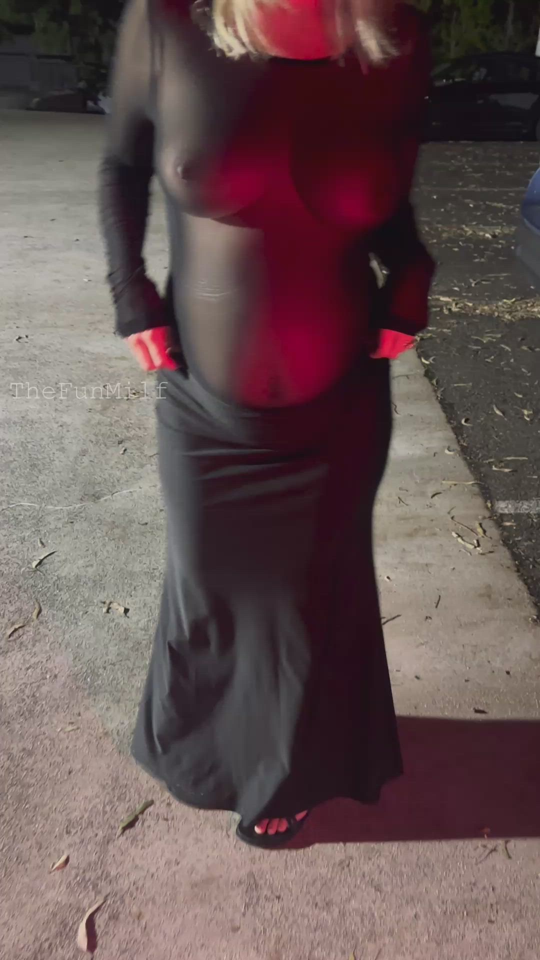 Pregnant and still being having a lot of fun [GIF]