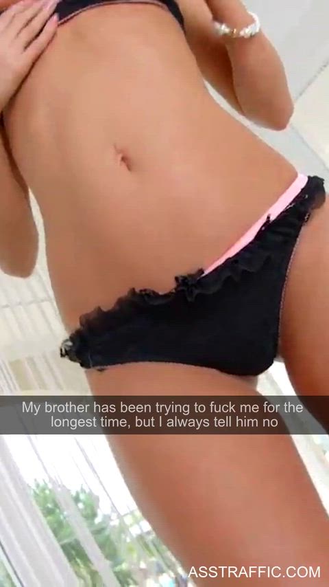 I agreed to fuck my brother, but only on one condition