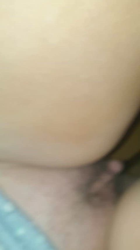 Getting myself off on the park bench