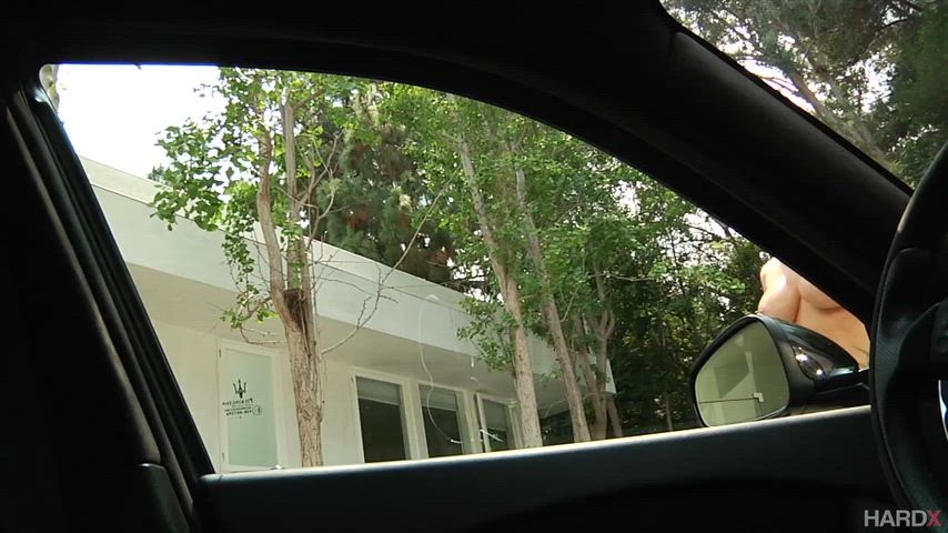 Her famous car window moment - with slow mo - so sexy