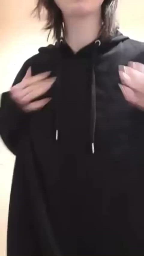 Amateur Big Tits Bouncing Tits Brunette Flashing Homemade Huge Tits Natural Tits Teen Titty Drop Porn GIF by populardick