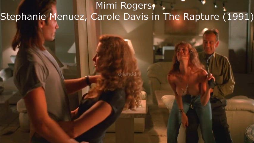 Wife Mimi Rogers is glad to have a cuck husband happy to watch her fuck other husbands and wives Stephanie Menuez, Carole Davis in The Rapture (1991)