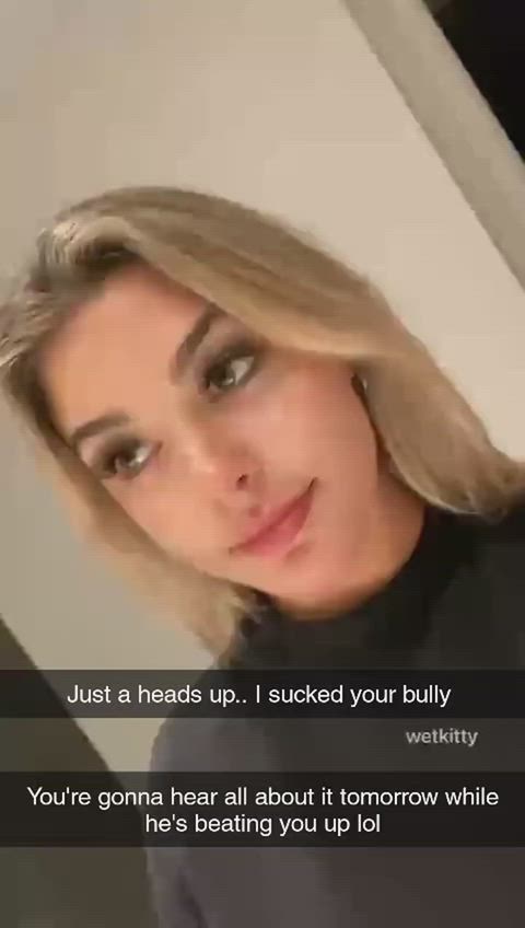 ¿Sabías que la verga de tu bully es casi el doble de grande que la tuya?