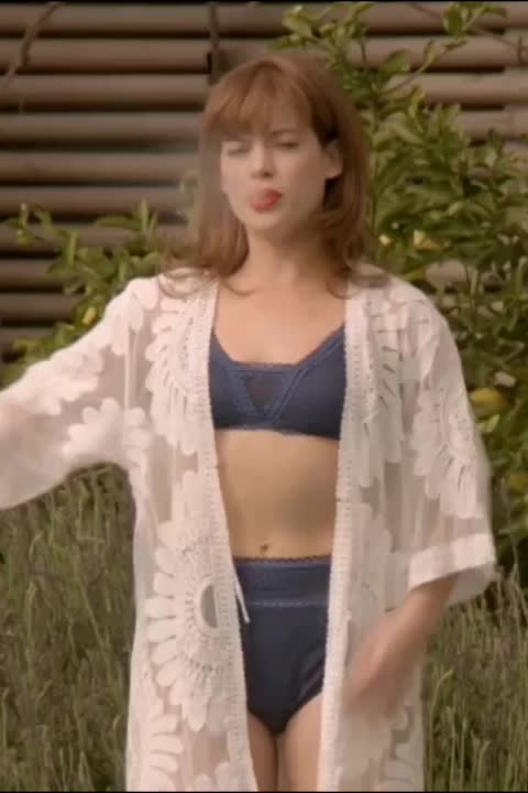 Jane Levy bikini in There's Johnny