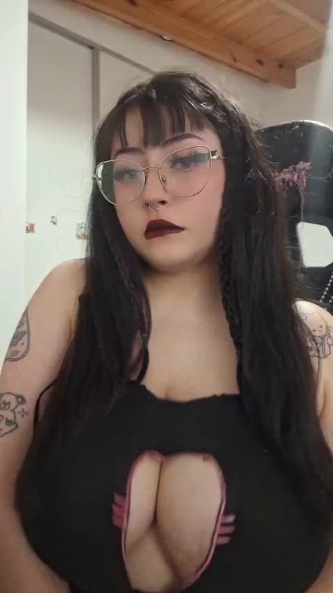 She would be furious if she found out you masturbate watching me