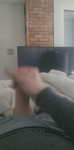 My balls in your mouth would help
