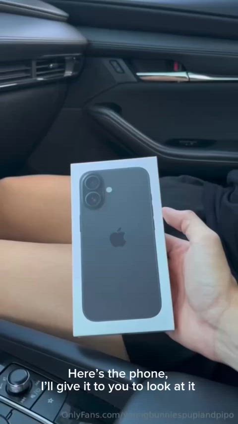 New phone for sex