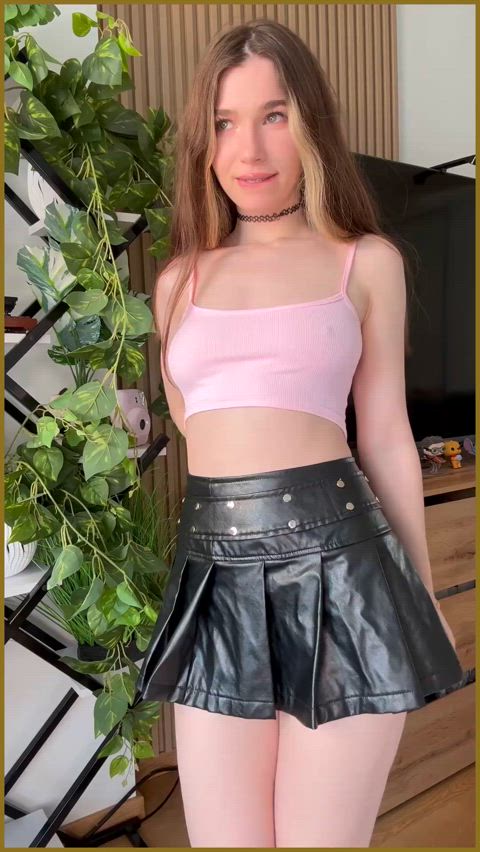 Blonde Curvy Exhibitionist Feet Fetish Goddess Strip Porn GIF by elliexobunny