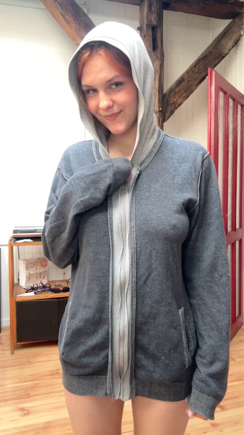 I love showing off my big, though not perfect, boobs