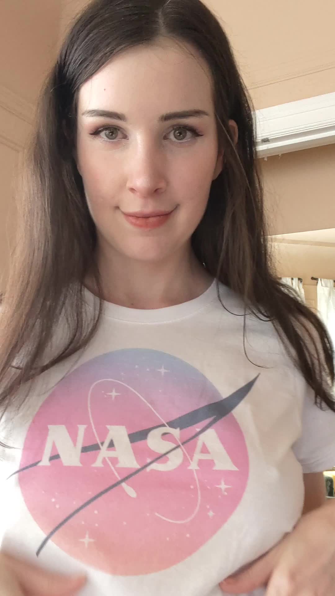 Taking my tits out