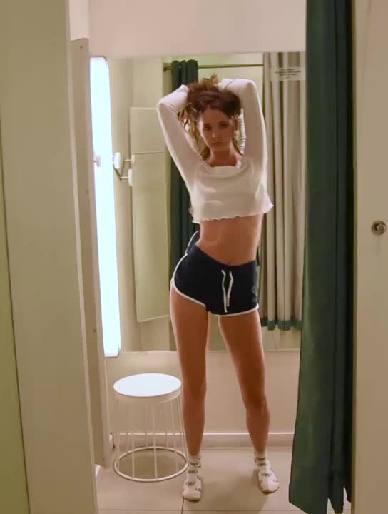 70's shorts make long legs longer